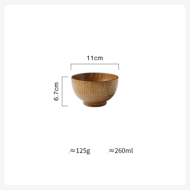 Ciotola di legno stile giapponese