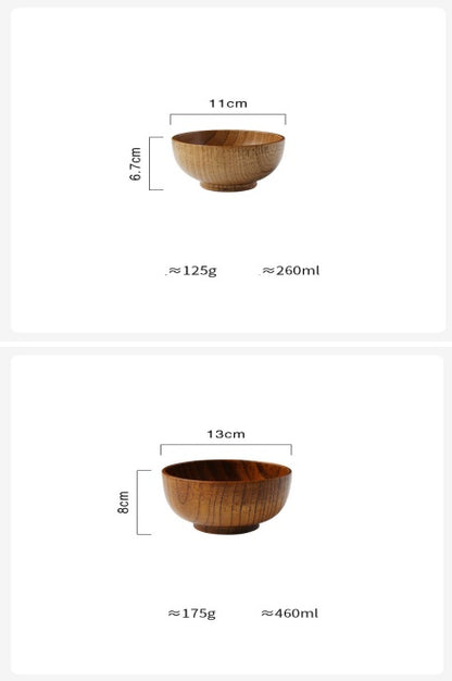 Ciotola di legno stile giapponese